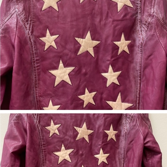 Free People Christy Moto - Mauritius Leather Jacket - Picture 3 of 6